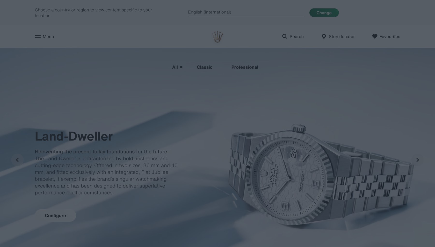 Rolex Configurator